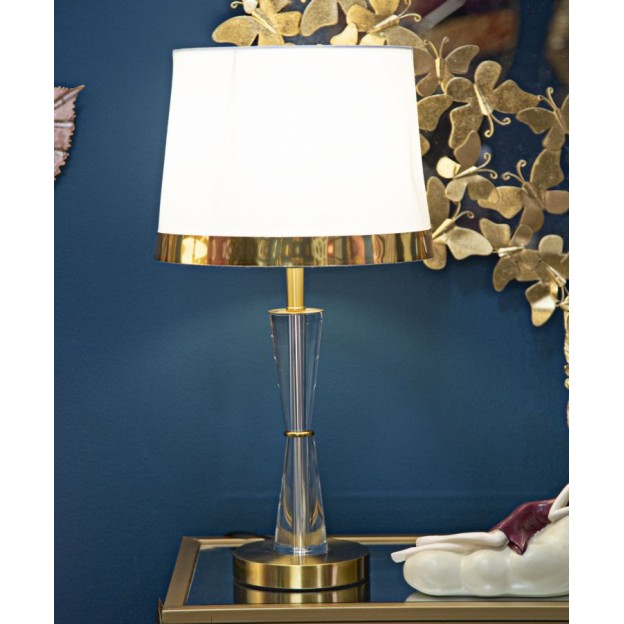 LAMPĂ DE MASA CRISTAL CM Ø 30X56