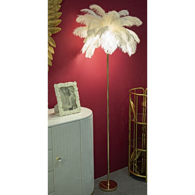 LAMPA ALB PALM CM Ø 55X160