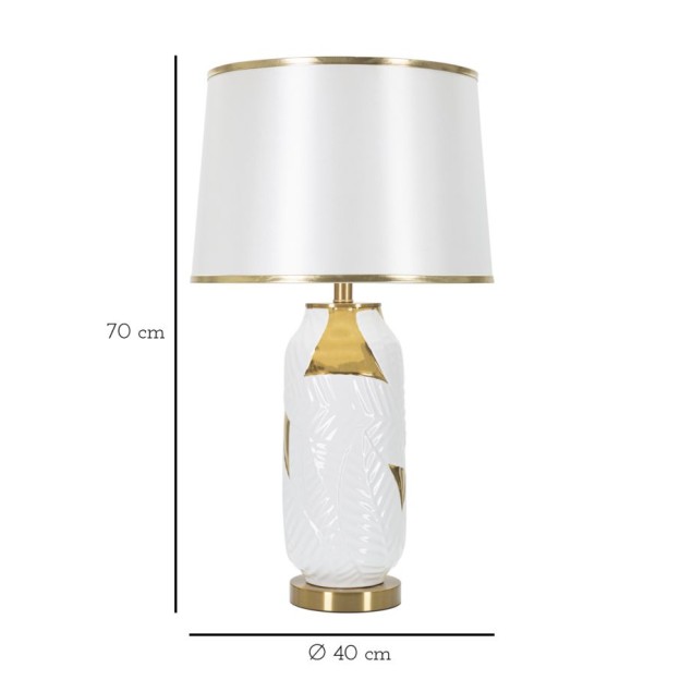 LAMPA DE MASA CERAMICA CM Ø 40X70