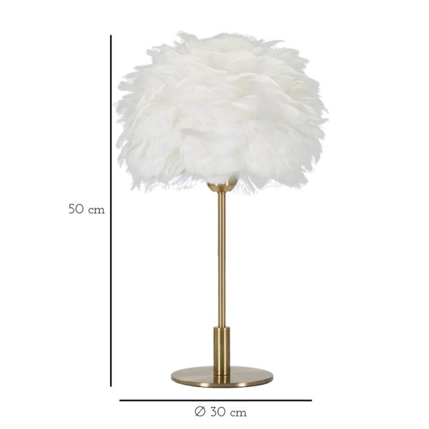 LAMPĂ DE MASA BALL PENA CM Ø 30X50