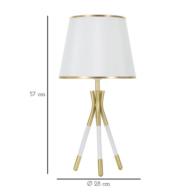 LAMPĂ DE MASA TRIPLY CM Ø 28X57