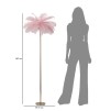 LAMPADAR ROZ PALMER CM Ø 55X160