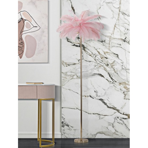 LAMPADAR ROZ PALMER CM Ø 55X160