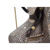 STATUIE FAMILIA TRIBALA MASAI CM 16,5X11,5X38