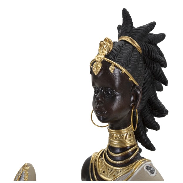 STATUIE TRIBAL MASAI CM 13,5X9X24,5