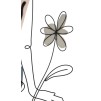 PANOU PERETE DOAMNA C/FLOARE CM 80X1,3X90