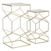 SET 2 MASUTE GLASSY COPPIA 50X50X100-40X40X80