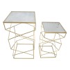 SET 2 MASUTE GLASSY COPPIA 50X50X100-40X40X80