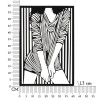 PANOU DE PERETE LA MODA CM 40X1,3X60