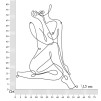 PANOU DE PERETE YOGI CM 60X1,3X80