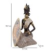 STATUIE TRIBAL MASAI CM 13,5X9X24,5