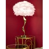 LAMPĂ DE MASA SLIM ROZ CM Ø 40X63
