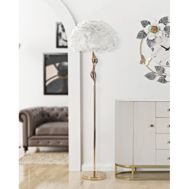 LAMPĂ SLIM ALB CM Ø 50X165