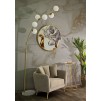 LAMPA GLAMMY ARC 6 LUCI CM 130X45X220-246