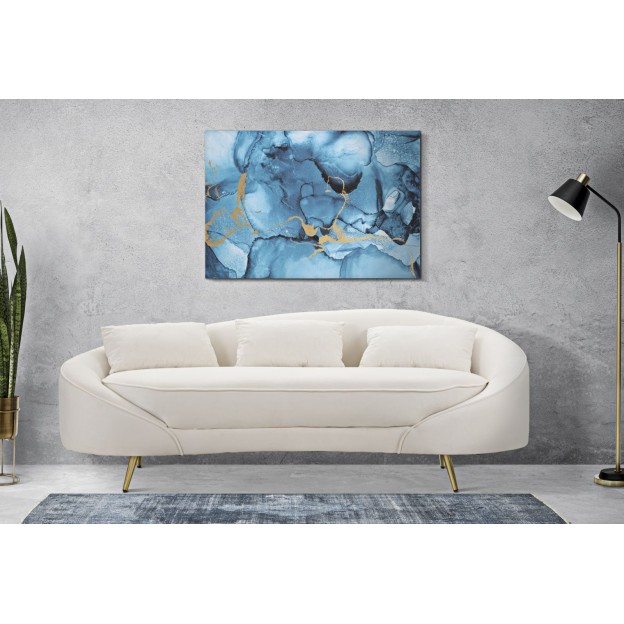 TABLOU BLU REY CM 80X3X120