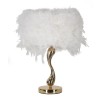 LAMPA DE MASA CARUT ALB CM Ø 25X47