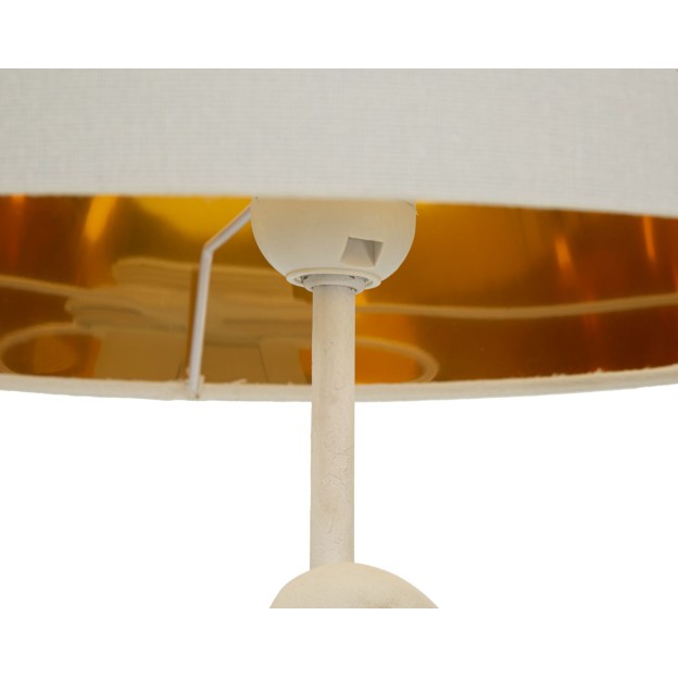 LAMPĂ DE MASA CARACĂTĂ ALBĂ CM Ø 30,5X64,5
