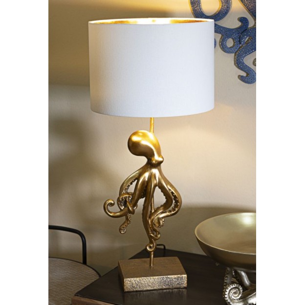 LAMPĂ DE MASA OCTOPUS GOLD CM Ø 30,5X64,5