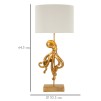 LAMPĂ DE MASA OCTOPUS GOLD CM Ø 30,5X64,5