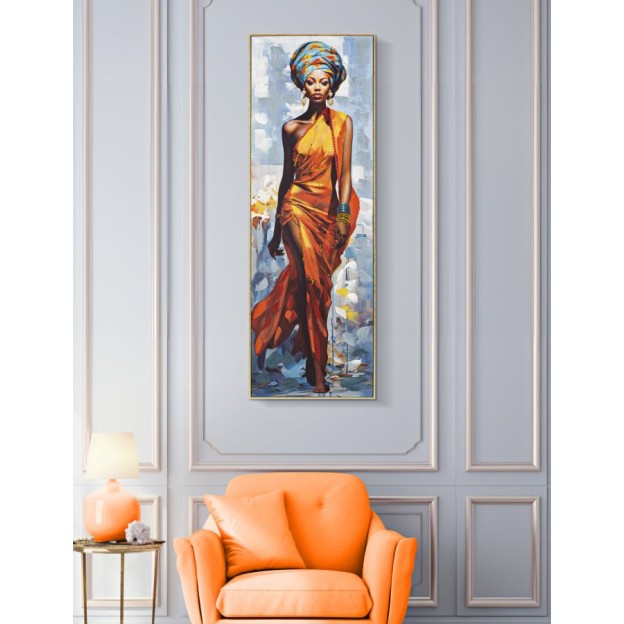 TABLOU CU RAMA DAPHNE -B- CM 52X4,5X152