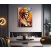 TABLOU CU RAMA SAMIRA -A- CM 72X4,5X102