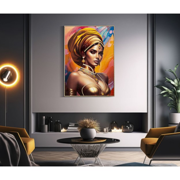 TABLOU CU RAMA SAMIRA -A- CM 72X4,5X102
