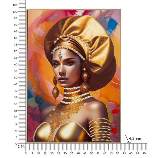 TABLOU CU RAMA SAMIRA -B- CM 72X4,5X102