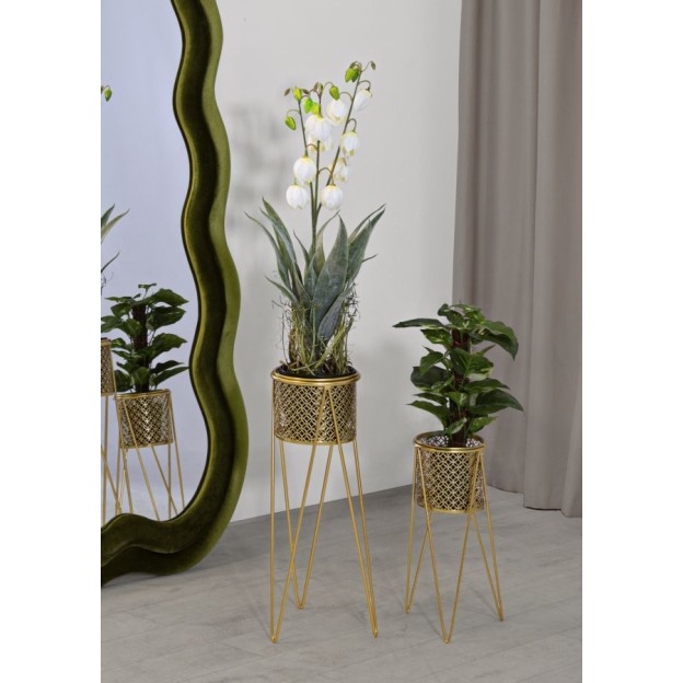 SUPORT VAZA NAT SET 2 BUC CM 21X20X46-18X18X32