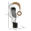 SCULPTURA PICASSY CM 28X9X55