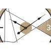CEAS DE PERETE DESIGN GEOMETRIC CM Ø 60X2,5