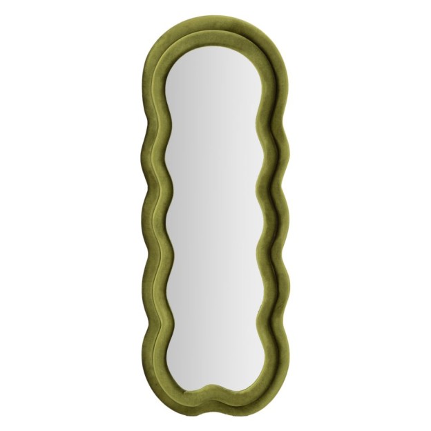 Oglinda DE PERETE MIKI GREEN VELVET CM 60X4X160