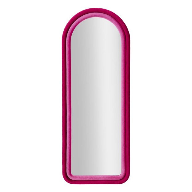 OGLINDA DE PERETE CLOE FUXIA VELVET CM 60X4X160