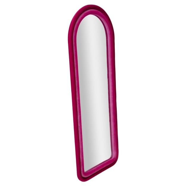 OGLINDA DE PERETE CLOE FUXIA VELVET CM 60X4X160