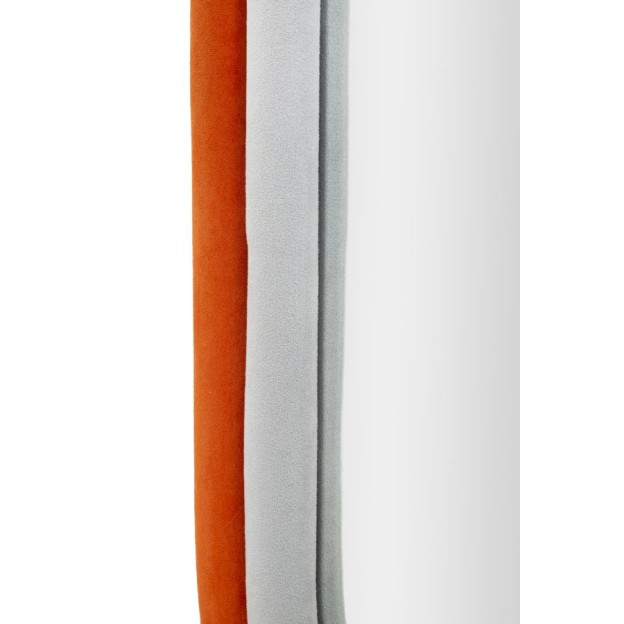 OGLINDA DE PERETE ANTONY ORANGE/MIX VELVET 60X4X90