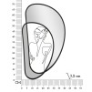 OGLINDA DE PERETE 40,6X3,2X70,5