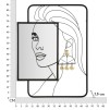 OGLINDA DE PERETE ELEONOR CM 64,8X3,8X85