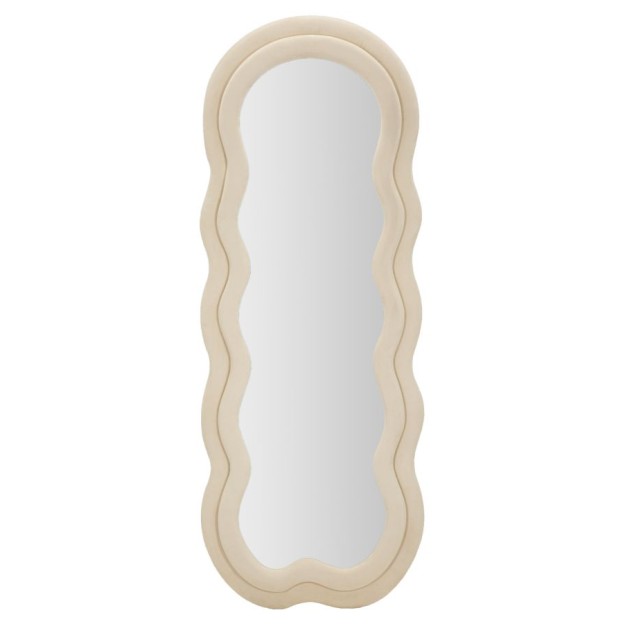 OGLINZĂ DE PERET MIKI CREAM VELVET CM 60X4X160