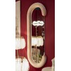 OGLINDA DE PERETE CHANTAL ROZ VELVET CM 60X7X160