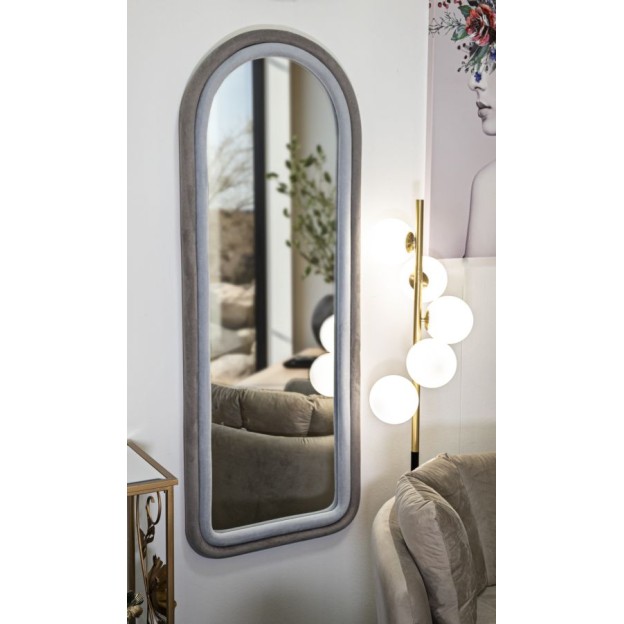 OGLINDA DE PERETE CLOE CATELEA GRI 60X4X160