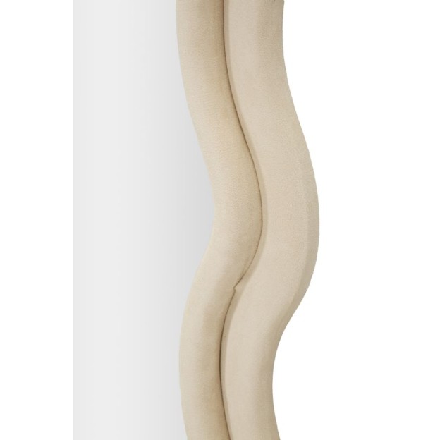 OGLINZĂ DE PERETE EMILY CREAM VELVET CM 60X6X160