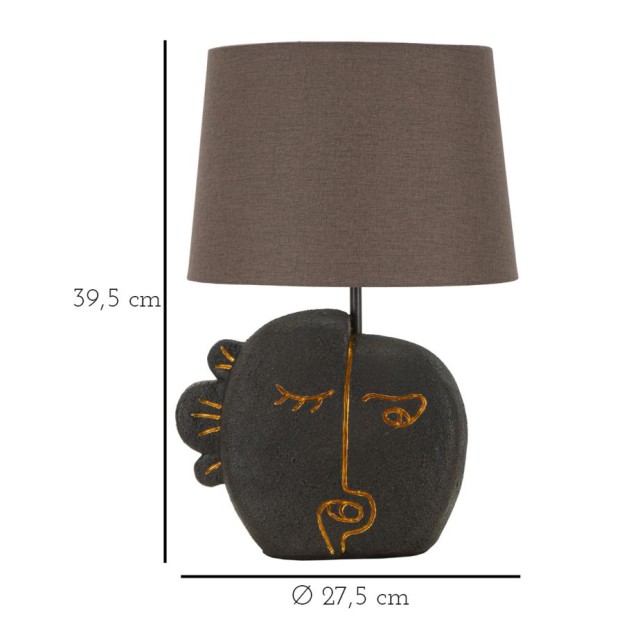 LAMPĂ DE MASA TRIBAL -B- CM Ø 27,5X39,5