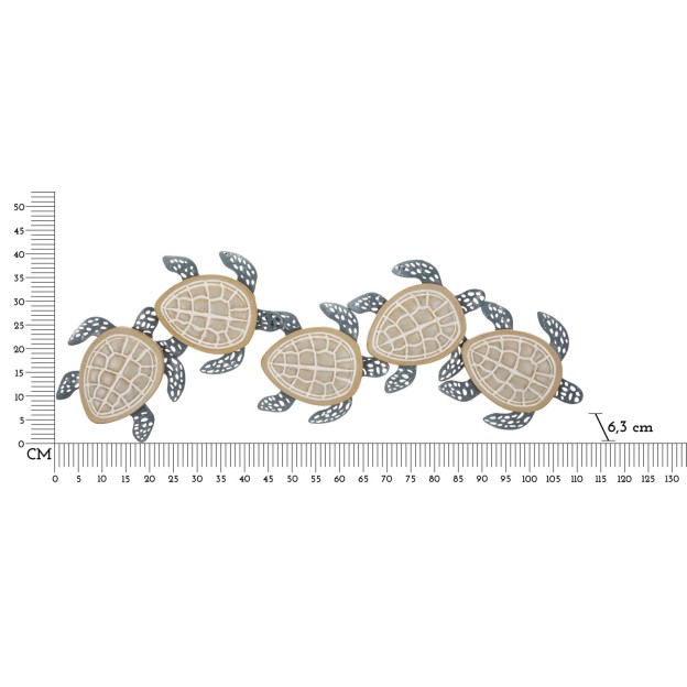 PANOU DE PERETE TARTARUGHE CM 111,5X6,3X43