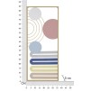 PANOU DE PERETE COLOR -B- CM 37,5X2X84