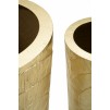 VAZA DECORATIVA GOLDELY SET 3 BUC CM Ø 50,8X114,9-40X92,7-29,8X70,5