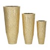 VAZA DECORATIVA STICLA SET 3 BUC CM Ø 50,8X114,9-40X92,7-29,8X70,5