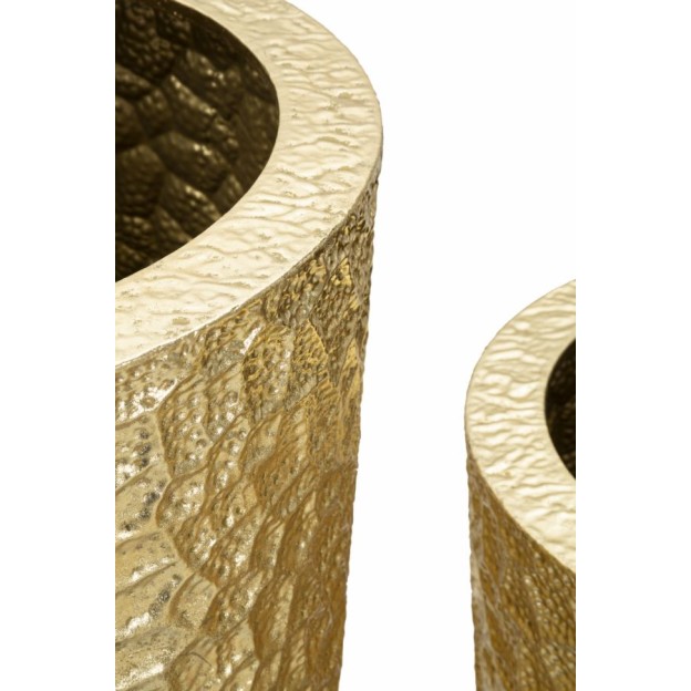 VAZA DECORATIVA STICLA SET 3 BUC CM Ø 50,8X114,9-40X92,7-29,8X70,5