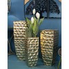 VAZA DECORATIVA GLODY SET 3 BUC CM 38X38X94-30,5X30,5X76- 23x23x63
