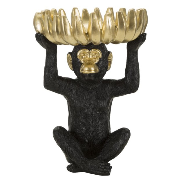 FIGURINA TAVA MAIMUTA BANANE CM Ø 23X31,5