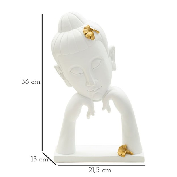 FIGURINA BUDDHA -B- CM 21,5X13X36