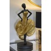 FIGURINA FASHION DANCING FEMEIE AUR CM 16,5X15X36